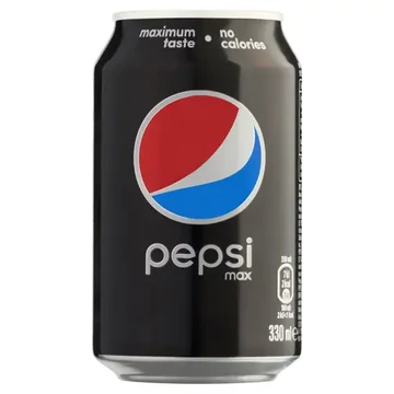 Pepsi Max colaízű energiamentes szénsavas üdítőital édesítőszerekkel 330 ml