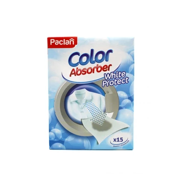 Paclan Color Absorber White Protect Színfogókendő-15db