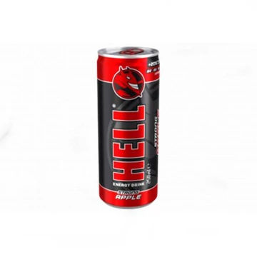 HELL STRONG Apple szénsavas energiaital 250 ml