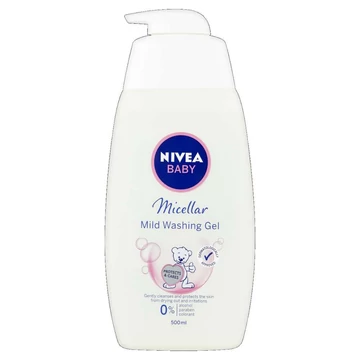 Nivea Baby tisztító gél, micellás, 500 ml