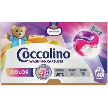 Coccolino Color 3in1 mosókapszula 40 mosás 