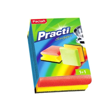 Paclan Practi Super mosogatószivacs formázott-2db