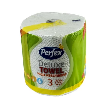 PERFEX Deluxe 3 rétegű 150 lapos 1 tekercses kéztörlő
