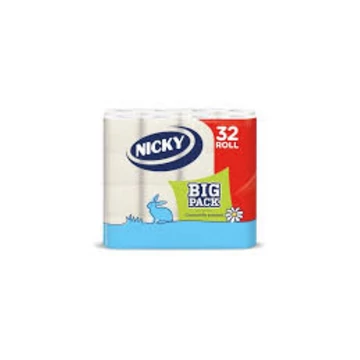 Nicky Big Pack toalettpapír 3 rétegű Kamilla 32 db