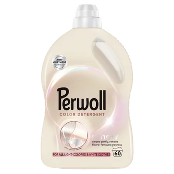Perwoll folyékony mosószer 3L  Világos ruhákhoz (color detergent)