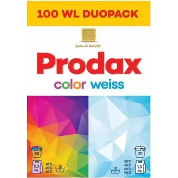 Prodax mosópor színes és fehér ruhákhoz 6,5 kg