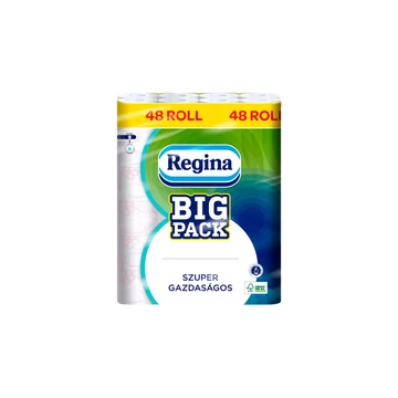 Regina Big Pack toalettpapír, 2 rétegű, 48 tekercses
