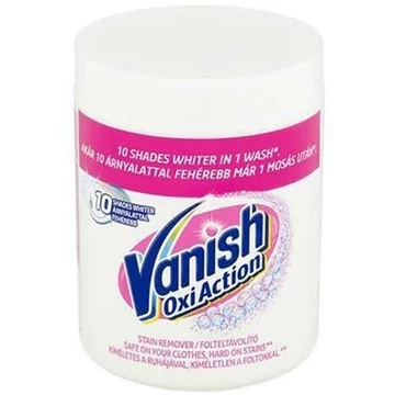 Vanish Oxi Action (Crystal White) folteltávolító és fehérítő por
