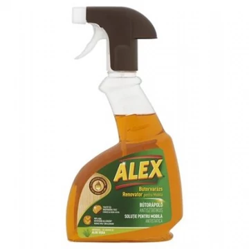 ALEX Antisztatikus Bútorápoló Spray Aloe Vera illat 375 ml