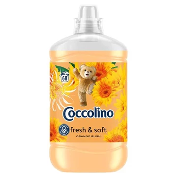 Coccolino Orange Rush fresh&soft 1.7l 68 mosás