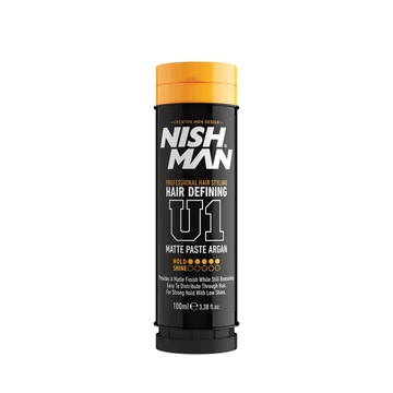 Nish Man Hair Defining Matte Paste Argan Strong Hold (U1) 100ml