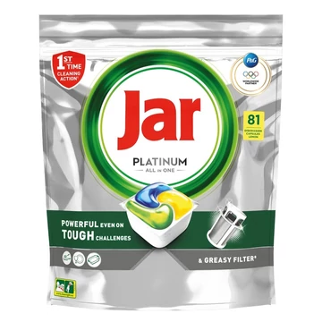 Jar Platinum Lemon All In One mosogatókapszula, 81 db