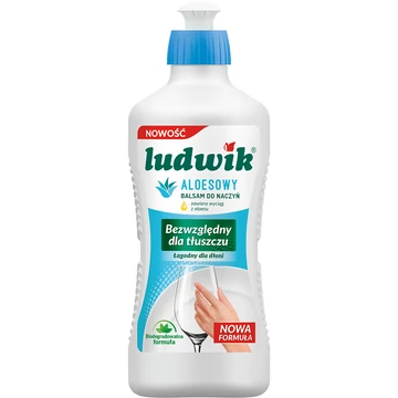 LUDWIK, Aloe vera balzsam Mosogatószer 450 g,