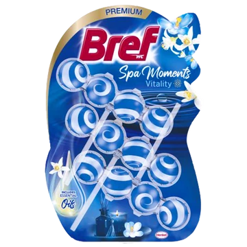 Bref Aktiv WC frissítő Spa Moments Vitality 150 g (3 x 50 g)