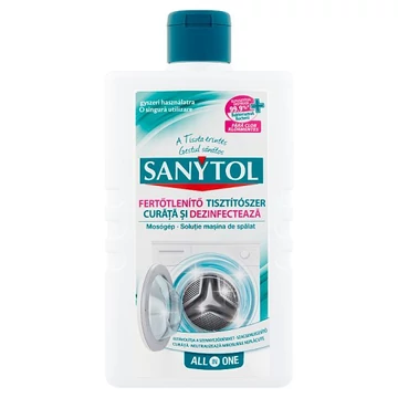 Sanytol Fertőtlenítő Mosógéptiszító 250ml