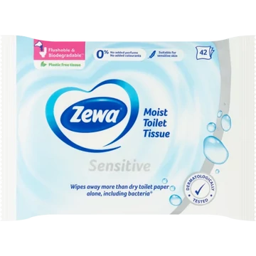Zewa Sensitive nedves toalettpapír 42 db