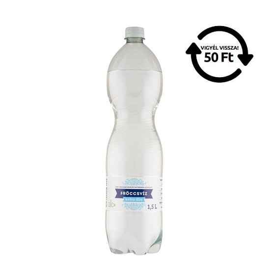 Fröccsvíz minera extrán dúsított 1,5 L