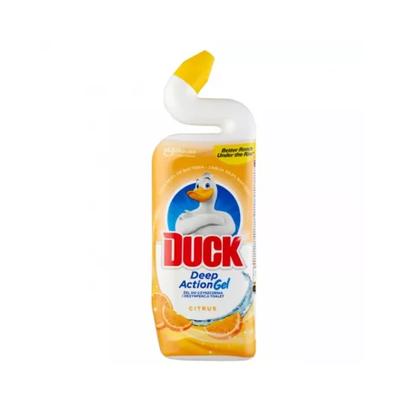 Duck Deep Action Gel Wc-tisztító fertőtlenítő gél Citrus illattal 750 ml