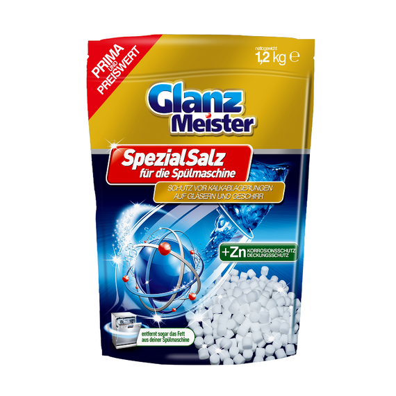 Glanz Meister speciális vízlágyító só 1,2 kg