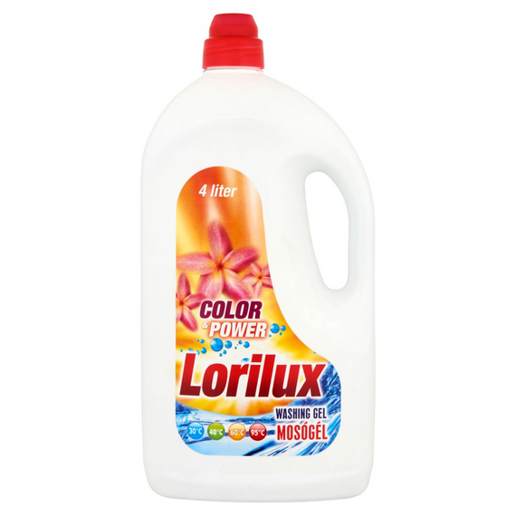 Lorilux 4L Mosógél 45Mosás Mosógél Color & Power