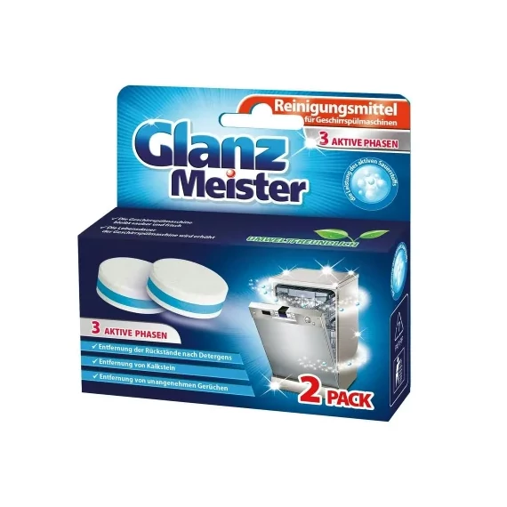 Glanz Meister mosogatógép tisztító tabletta 2 db