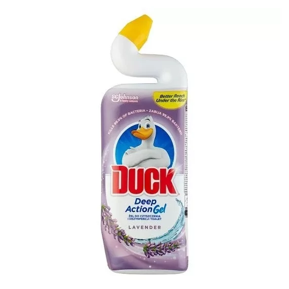 Duck Deep Action Gel WC-Tisztító Fertőtlenítő Gél Levendula Illattal (750 ml)