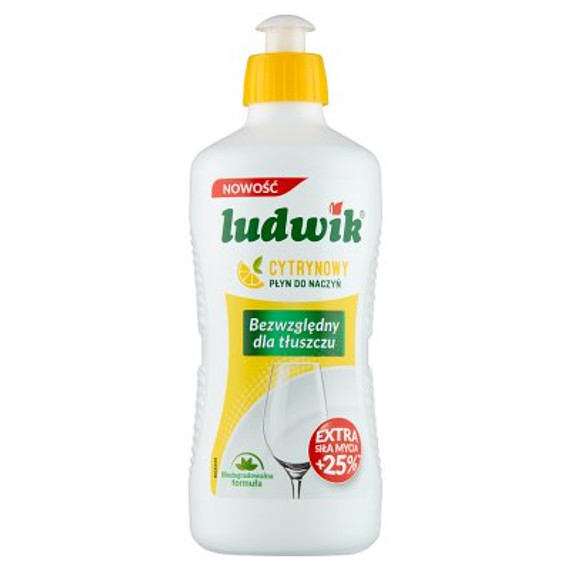 LUDWIK, citrom Mosogatószer 450 g,