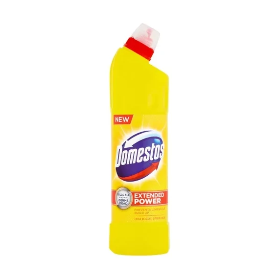 DOMESTOS Extended Power fertőtlenítő hatású folyékony tisztítószer, Citrus Fresh, 750ml