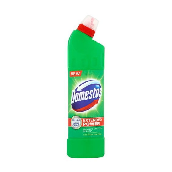 DOMESTOS Extended Power fertőtlenítő hatású folyékony tisztítószer Pine Fresh, 750 ml