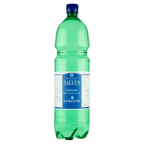 Salvus természetes alkáli-hidrogénkarbonátos gyógyvíz 1,5 l