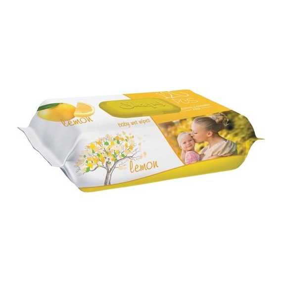 Sleppy Baby nedves törlőkendő-120db citrom