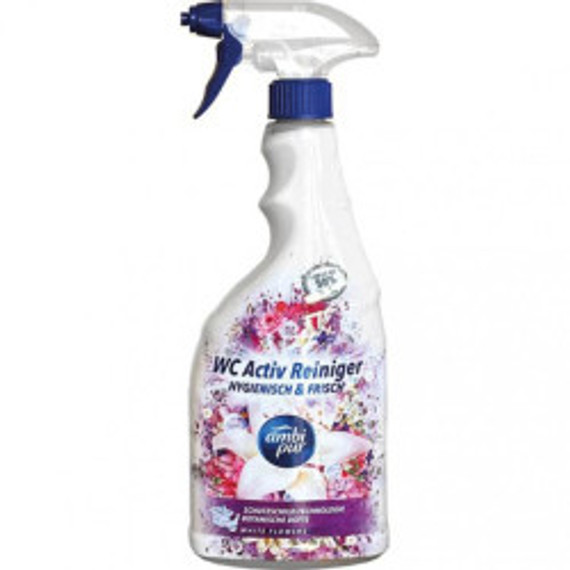 AMBI PUR WC-tisztító spray fehér virágok illat 750ml
