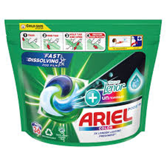 ARIEL MOSÓKAPSZULA 36DB LENOR UNSTOPPABLES
