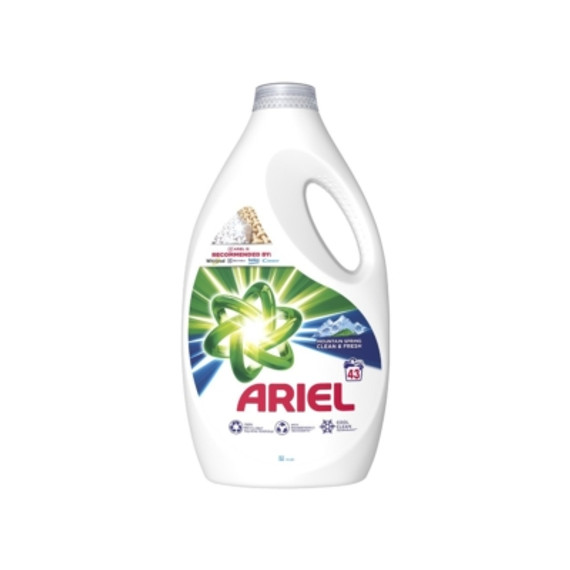Ariel Mountain Spring Clean & Fresh folyékony mosószer 2,15l