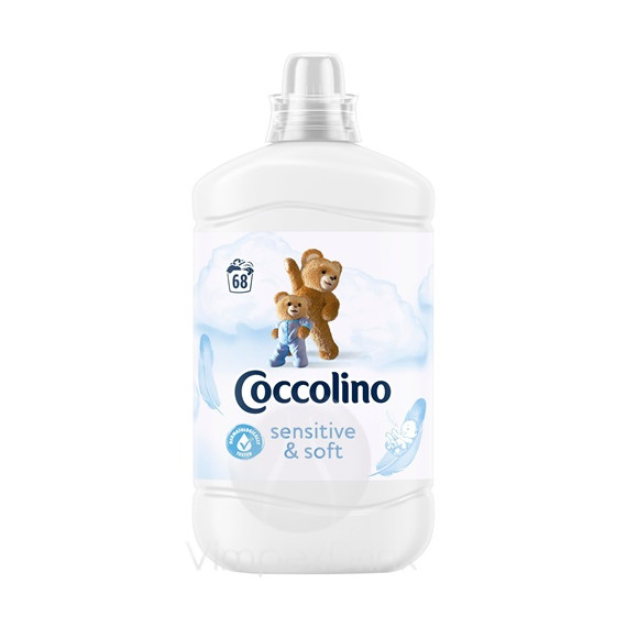 Coccolino sensitive pure öblítő 1700 ml 68 mosás