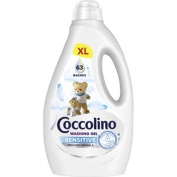 Coccolino Sensitive folyékony mosószer 63 mosás 2,52l
