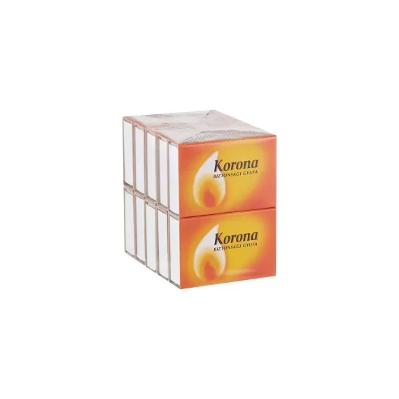 Korona Biztonsági Gyufa-10db/csomag
