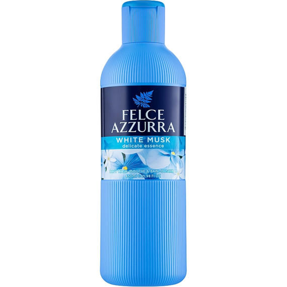 Felce Azzurra tusfürdő, Fehér Pézsma, 650 ml