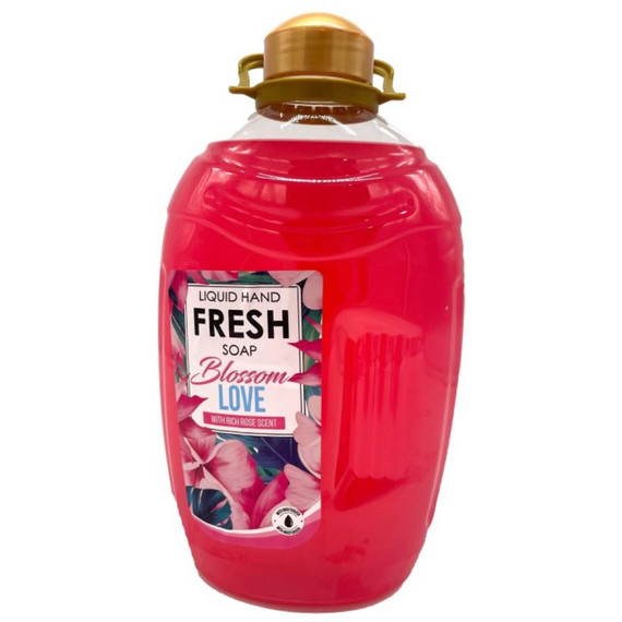 Fresh Blossom Love folyékony szappan rózsa illattal 2l