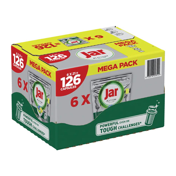 Jar Platinum Lemon 6+21 =126 db