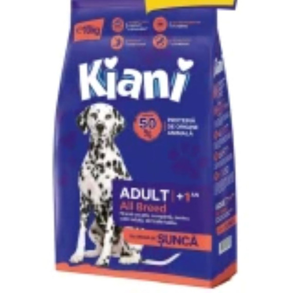 Kiani kutya száraztáp 10 kg sonka