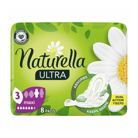 NATURELLA egészségügyi betét ULTRA CAMOMILE MAXI-8db