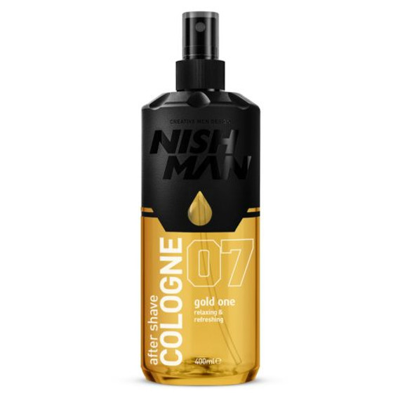 Nish Man After Shave Lotion Cologne 07 Gold One 400ml