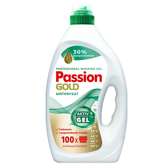Passion Gold Universal, Professional mosógél 4 l, 100 mosás