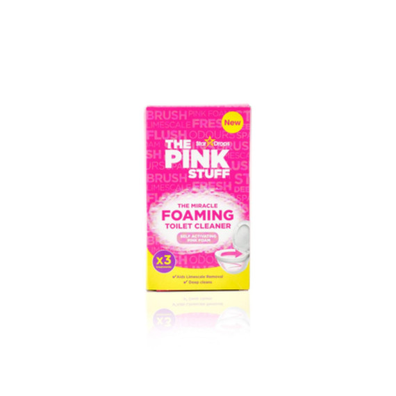 THE PINK STUFF habos WC-tisztító 3x100g