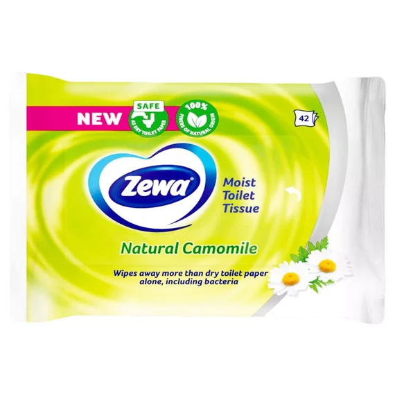 Zewa Natural Camomile nedves toalettpapír, 42db