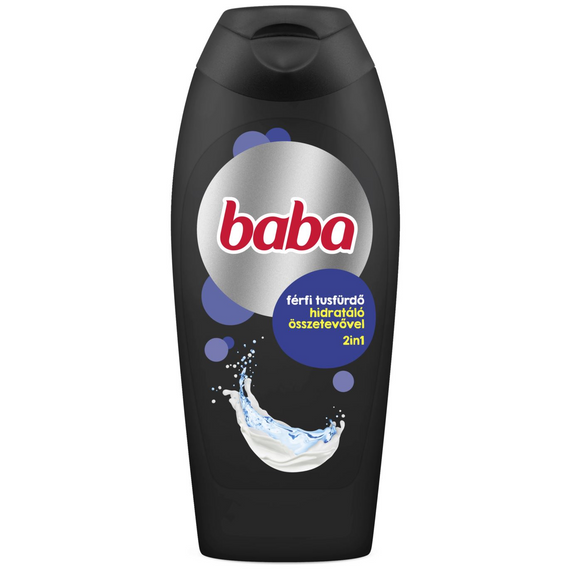 Baba Férfi Tusfürdő Hidratáló Összetevővel 2in1