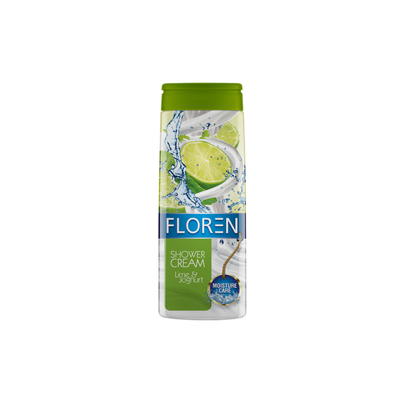 Floren Lime&Yoghurt tusfürdő 300ml