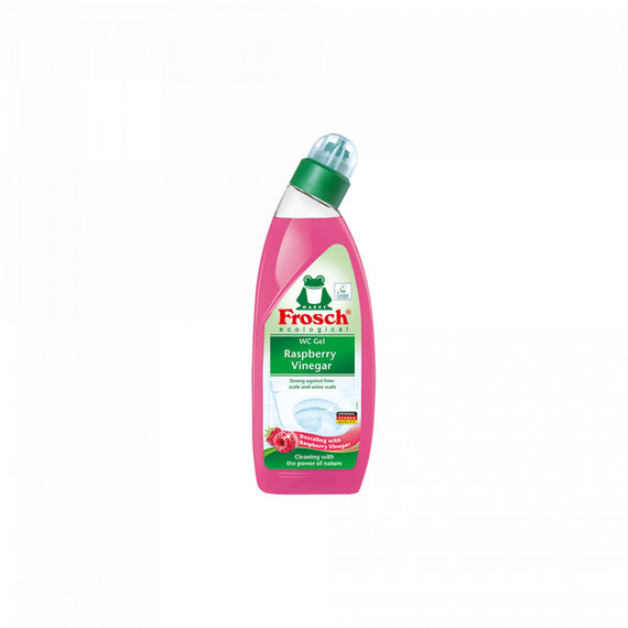 Frosch WC tisztító gél Málnaecettel 750ml