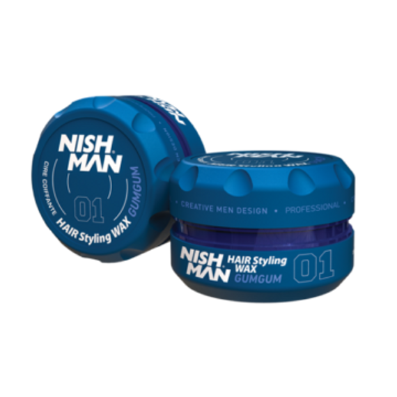 Nish Man Hair Styling Wax GumGum 150ml-01